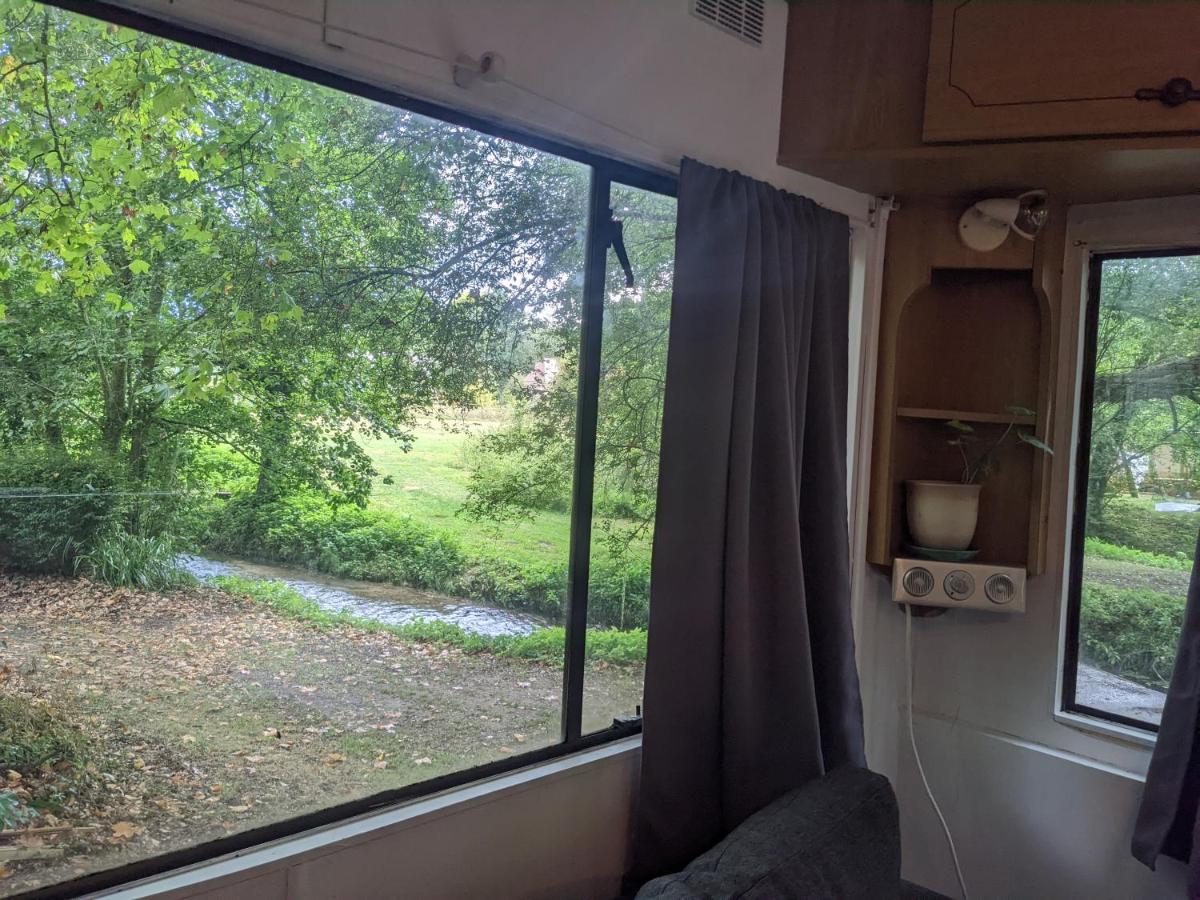 Mobile Home Situe Au Coeur Du Lac Blangy-le-Château Dış mekan fotoğraf